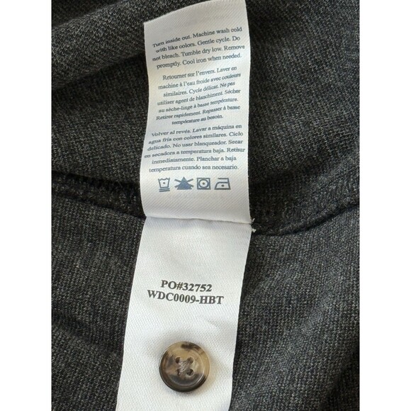 Faherty Black Long Sleeve Dress - Picture 9 of 12